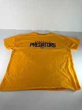 Champion Nashville Predators Hockey SS T-shirt-Size 2XL-Yellow picture