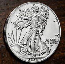 2026 American Silver Eagle $1 Coin 1 oz .999 Fine Silver US Mint BU Uncirculated picture