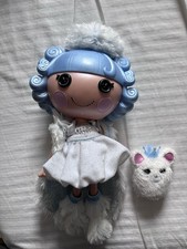 RARE Limited Edition Lalaloopsy Ivory Ice Crystals w/ Dress, Cape, Hat, Pet picture