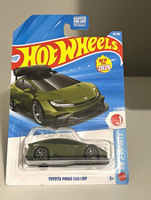 Hot Wheels 2026 Toyota Prius Custom Olive Green HW J-Imports 1/10 #60/250 picture