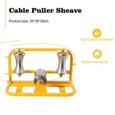Industrial Steel Corner Cable Puller Sheave Heavy Duty for Large Laying New picture