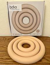 EUC Bala The Power Ring Set Discontinued Sand 3-Pc Weight Rings 10lb 8lb 5lb  picture
