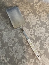 Vintage MCM Utensil Pepper Onion Mushroom Handle Stainless Spatula Turner USA picture