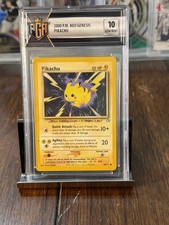 The Pokémon Company Pikachu 70/111 Neo Genesis English Regular PGA 10 picture