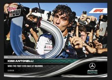 Kimi Antonelli 2026 Topps NOW #59 1st W In Madrid 🏁🏆 PRESALE picture