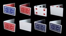 Your Choice FULL DECK Gaff Bicycle Blank,Double,Red,Blue,Back,Face Playing Cards picture