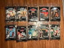 Star Wars Vintage Original Trilogy Collection VOTC Lot MOC Unpunched Cards picture