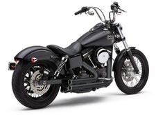 Cobra Speedster 909 Full Exhaust System Black #6709B Harley Davidson Dyna picture