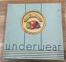 Vintage 40s 50’s FRUIT OF THE LOOM Underwear T SHIRTS Box Only OG Factory Issue picture