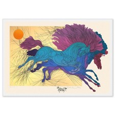 Guillaume Azoulay- Gold Leafed Serigraph 