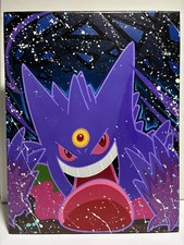 Mega Gengar Canvas Acrylic Painting Hand Painted 11x14 Wall Art Pop Art 1 of 1  picture