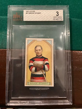 1911/12 IMPERIAL TOBACCO ITC C55 HOCKEY CARD #15 BRUCE STUART BVG 3 R101 picture