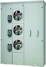 Siemens WP3311RJ 300 Amp 1-Phase 3-Wire Overhead  Meter Center RINGLESS picture