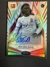 2021-22 Topps Tier One Bundesliga  Kouadio Kone Red RC AUTO /10 NICE picture