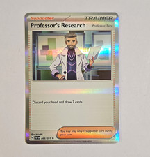 Pokemon TCG Professor's Research [Professor Turo] 190/198 Holo picture