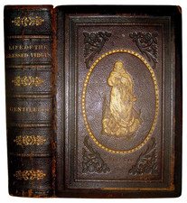 1856 VIRGIN MARY LIFE OF CHRISTIAN DEVOTIONAL HOLY FAMILY JESUS CHRIST ILLUSTR. picture