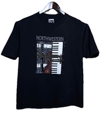 Vintage 1994 Northwestern Music T Shirt L USA Single Stitch ALPZ Tee picture