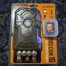 Muddy Pro Cam 16 Trail Camera Bundle 16MP 60ft Night Vision SD PIR MUD-MTC100  picture
