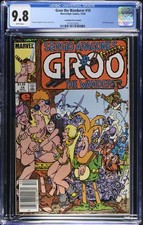 Groo the Wanderer 10 CGC 9.8 NM/M Canadian Price Variant  Marvel/Epic 1985 picture