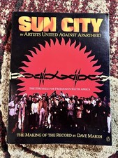 Sun City Artists United Against Apartheid 1985 Penguin Dave Marsh Music Book picture