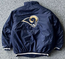 Reebok St. Louis Rams Blue Jacket - Size L picture
