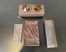 Oliver Peoples Victory 55 Cognac Burn Notice Michael Westen - 1st edition RARE picture