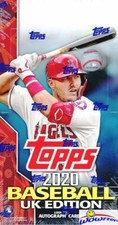 2020 Topps Baseball UK EDITION EXCLUSIVE HUGE Factory Sealed HOBBY Box-240 Cards picture