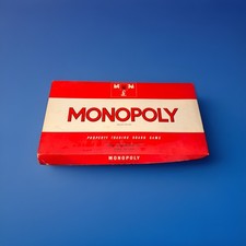 1972 UK Monopoly Board Game Waddington's British England Edition GUC picture