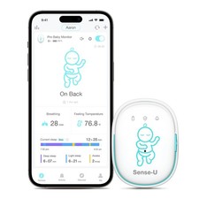 Sense-U Pro Baby Monitor : Tracks Movement, Rollover, Feeling Temperature picture