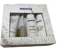 New Open Box Birkenstock 4pc Deluxe Shoe Care Kit #406 Complete/Unused picture