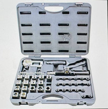 AGS FCBR-KIT Professional Hydraulic Brake Line Flaring Tool Kit FF-3 picture