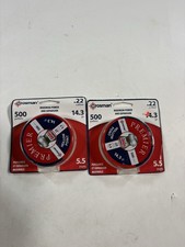 Crosman Premier .22 Cal Hollow Point Airgun Pellets 14.3gr 500ct Tins Lot 2 picture