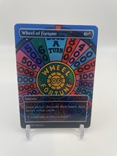 MTG Wheel Of Fortune FOIL Playtest Card Magic NM COMMANDER EDH picture