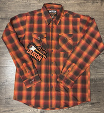 DIXXON Flannel x Fender Stratocaster Collab Men's XL Tall Plaid Guitar Shirt XLT picture