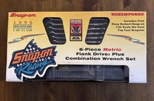 RARE Snap On Racing 6 Pc Metric Wrench Tool Set Doug Herbert 1/24 Dragster VTG picture