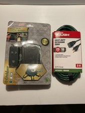 Outdoor Wireless Remote Control 3 Outlet 15AMP Hyper Tough 25’ Cord Westinghous picture