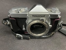 Nikon Nikkormat FTN 35mm SLR Film  Body TESTED   Shutter speeds work no meter picture