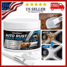 Auto Rust Shield Paste, Car Metal Rust Repair Paste, Metal Rust Protection White picture