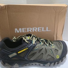 Merrell Men's All Out Blaze Aero Sport Hiking Shoes Dusty Olive Size 9 picture