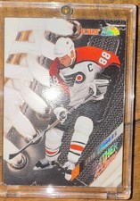 1996-97 Leaf - Leather & Laces Eric Lindros #10 /5000 picture