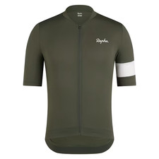 Rapha - Men's Core Lightweight Jersey - Dark Green/White - Large picture