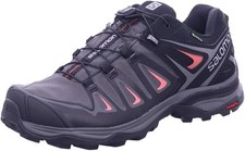Salomon X Ultra 3 GTX Hiking Women’s Gore-Tex Grey Magnet Black Mineral Red picture