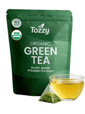 USDA Organic Green Tea – 100 Pyramid Bags picture