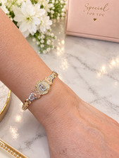 Our Lady of Guadalupe Gold filled bracelet high quality  women jewelry picture