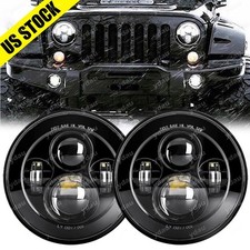 Newest 7-inch H6024 LED Headlights fit Jeep Wrangler JK Unlimited JKU 2007-2018 picture