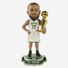 P.J. Tucker Milwaukee Bucks 2021 NBA Champions Bobblehead picture