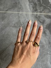 Lemaire Charm-detail Set of Rings - Size 50 picture