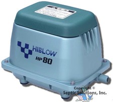 HIBLOW HP-80 LINEAR SEPTIC AIR PUMP AERATOR - NEW - 2 YEAR WARRANTY picture