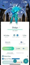 Shiny Origin Forme Dialga Roar of Time Background Diamond Go Tour Kalos picture