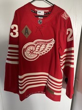 Lucas Raymond Detroit Red Wings Fanatics Premium Centennial Jersey 56 picture